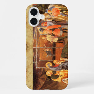 COQUE iPhone 16 PLUS ADORATION DES MAGI NATIVITÉ PARCHEMIN