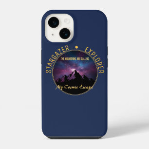 Coque Pour iPhone 14 affaire de l'appel de la montagne cosmique