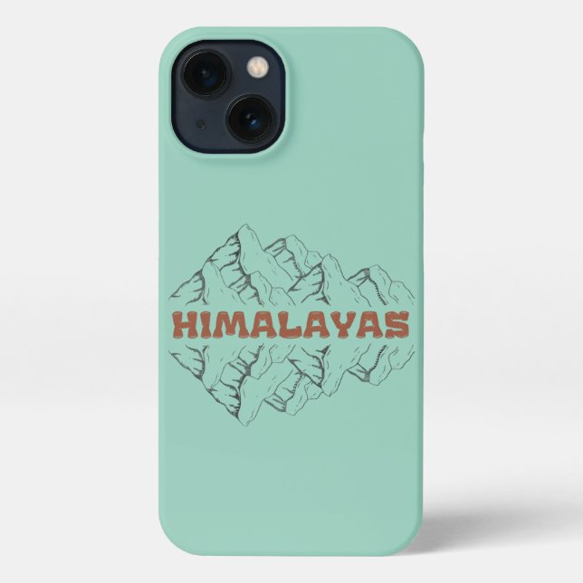 Coque iPhone Affaire téléphonique Himalaya (Verso)