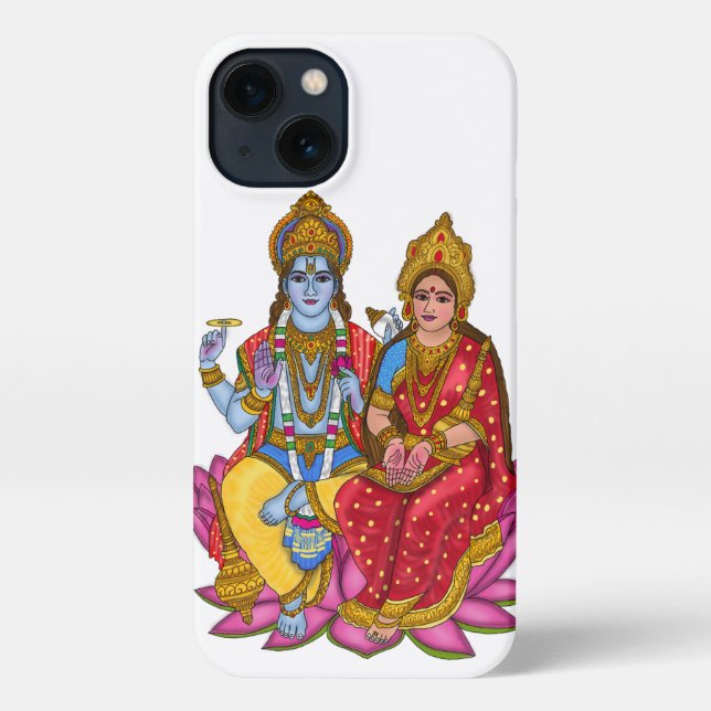 Coque iPhone Affaire téléphonique Lakshmi Narayan (Verso)