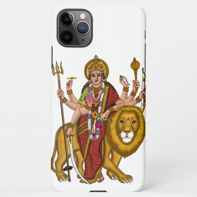 Coque iPhone Affaire téléphonique Maa Durga (Dos)