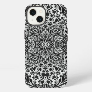 Etui iPhone 13 Affaire Zebra Empreintes de pattes Militaire Grade