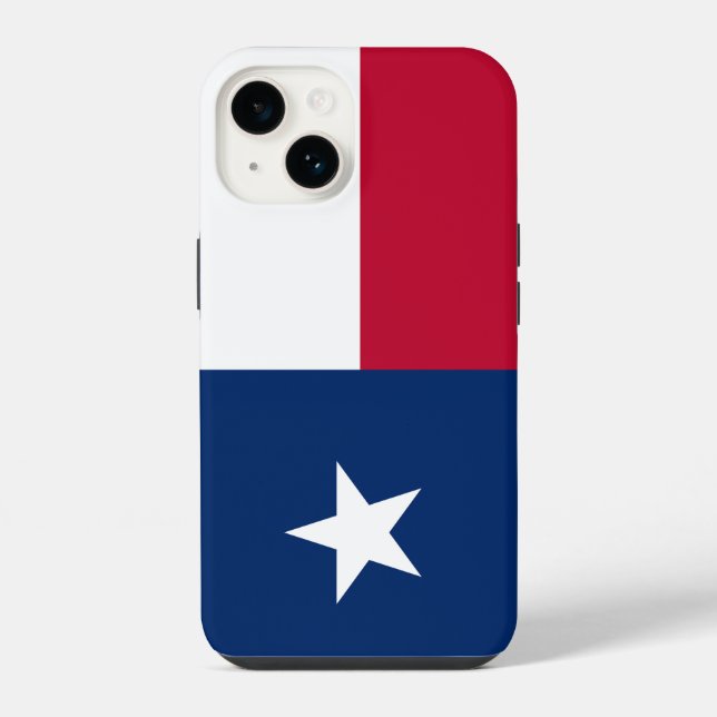 Coque iPhone Afficher vos couleurs - Texas (Verso)