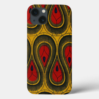 Coque iphone africain de tissu