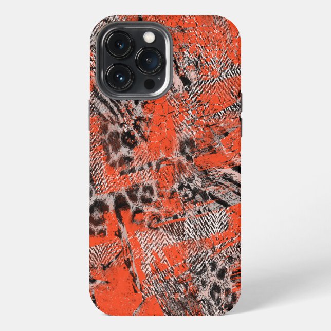 Coque iPhone Africain, tribal. (Verso)