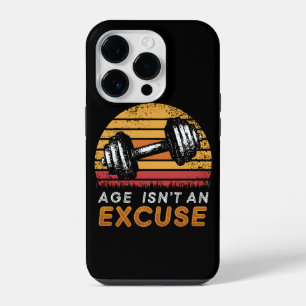 Coque Pour iPhone 14 Plus Age n'est pas une excuse Femmes Fitness Citations