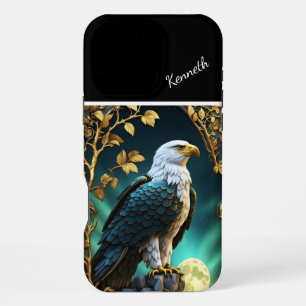 Coque iPhone 16 Pro Max Aigle Affleurement Rocheux Regarde