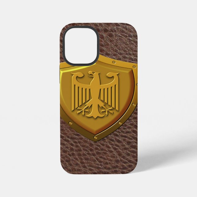 Coque iPhone Aigle allemand (Verso)