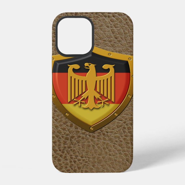 Coque iPhone Aigle allemand (Verso)