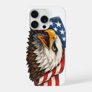Coque iPhone 15 Pro Aigle américain