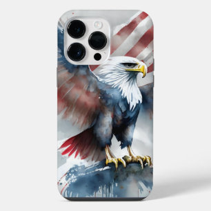 COQUE POUR POUR iPhone 14 PRO MAX AIGLE AMÉRICAIN PATRIOTE À TÊTE BLANCHE