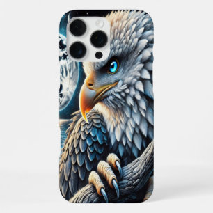 Coque iPhone 16 Pro Max Aigle Enchanté Observant les Cieux Océaniques au C
