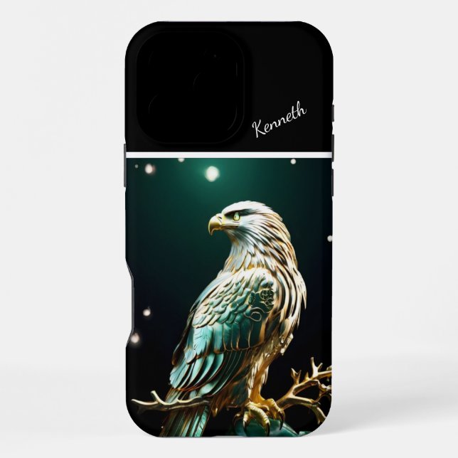Coque iPhone  Aigle Royal Perché (Verso)