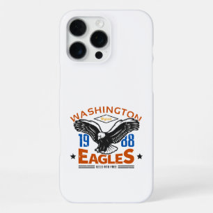 Coque iPhone 16 Pro Max Aigles de Washington 1988 Vintage Eagle