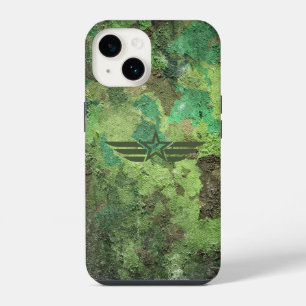 Coque Pour iPhone 14 Aile de l'Étoile du Camouflage militaire - Armée r