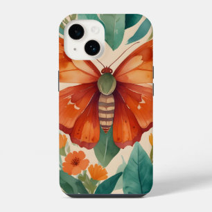 Coque Pour iPhone 14 Ailes Ambrées