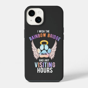 Coque Pour iPhone 14 Ailes de mémorial de patte de l'animal de compagni