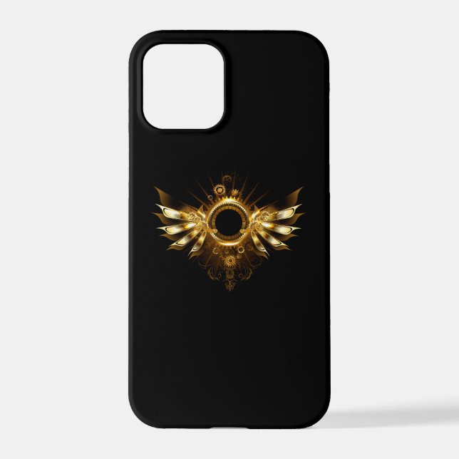 Coque iPhone Ailes de Steampunk (Verso)