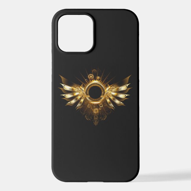 Coque iPhone Ailes de Steampunk (Verso)