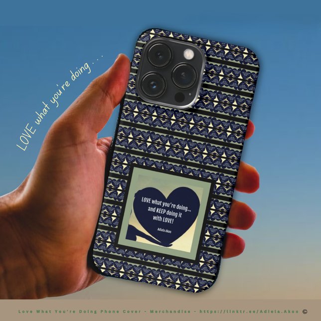 Coque iPhone AIMER ce que vous faites des cas de téléphone par  (LOVE What You're Doing Phone Case by Poet Adiela Akoo. LOVE it? GET it! Shop my store for fab finds!)