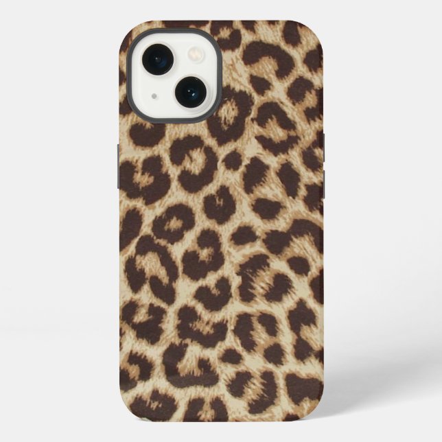 Coque iPhone Air d'iPad de léopard, à peine là (Verso)