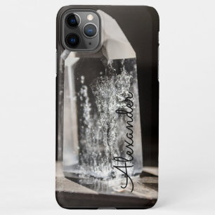 Coque iPhone 11Pro Max Ajouter un nom à la sorcière cristal personnalisée