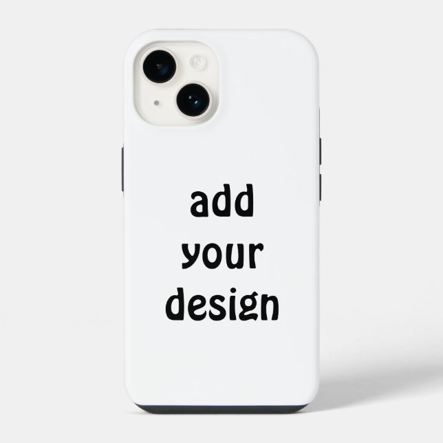 Coque iPhone ajouter votre conception (Verso)