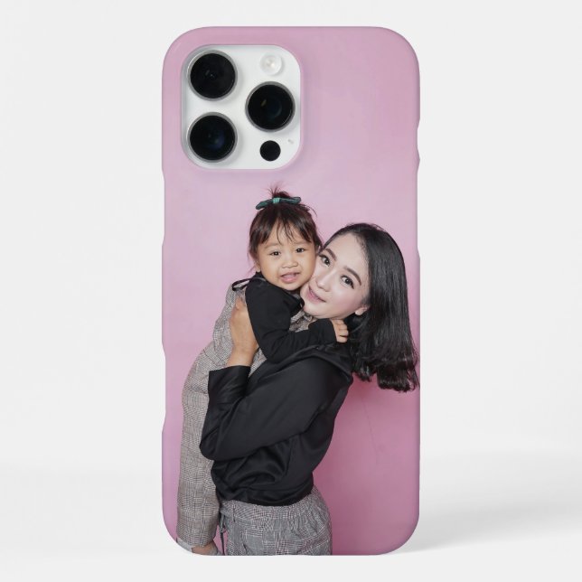Coque iPhone Ajouter votre photo personnalisée (Verso)