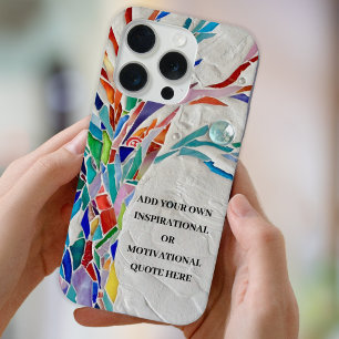 Coque iPhone 15 Pro Ajoutez votre propre citation inspirante