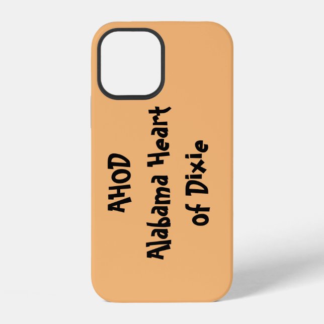 Coque iPhone Alabama Cœur de Dixie (Verso)