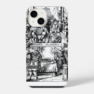 Coque Pour iPhone 14 Alice au pays des merveilles vintage, Procès de la