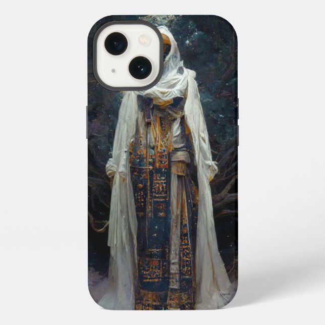 Coque iPhone Alien Fae Imaginaire Sci-Fi (Verso)