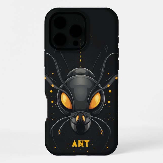Coque iPhone Alien foncé (Verso)