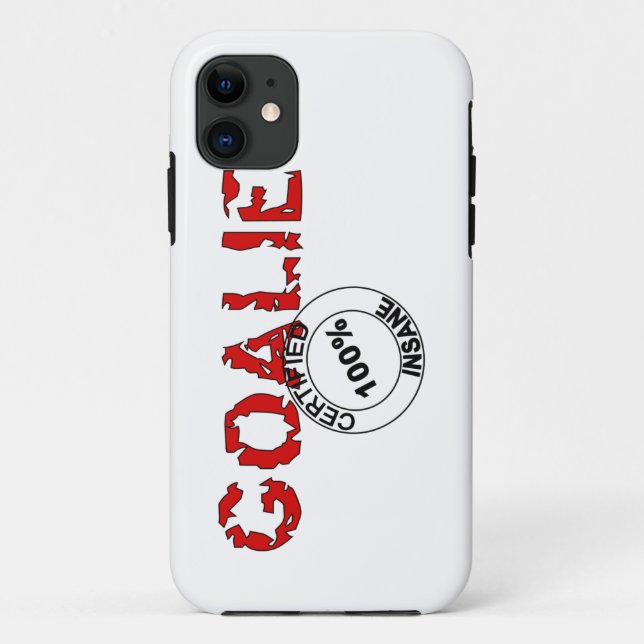 Coque iphone aliéné certifié de gardien de but (Dos)