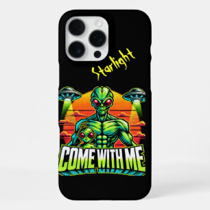 Coque iPhone 16 Pro Max Aliens Amicaux Explorent les Aventures Cosmiques