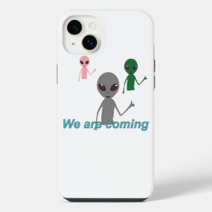 Aliens montrant un geste "j'aime"