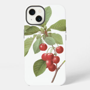 Etui iPhone 13 Aliment Cerise de Fruit Vintage, Cerises par Redou