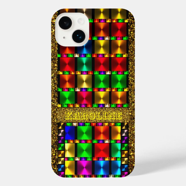Coque iPhone All Glamor - iPhone 14 Plus Coque tendance (Verso)