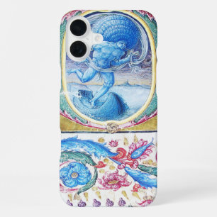 COQUE iPhone 16 PLUS ALLÉGORIE DU VENT MINIATURE FLORALE ANTIQUE MONOGR