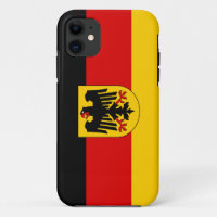 Coque iphone allemand de drapeau