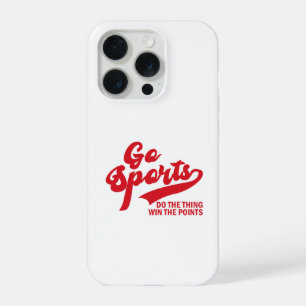 Coque iPhone 15 Pro Allez Sports Faites La Chose Gagnez Les Points ama