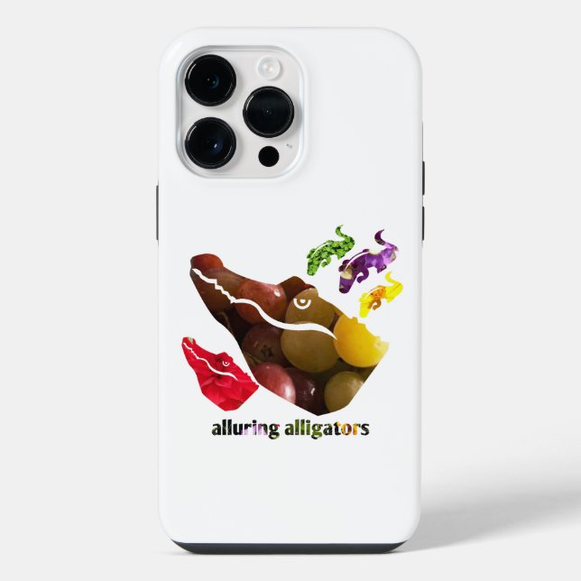 Coque iPhone allligators séduisants (Verso)