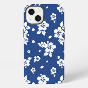 Etui iPhone 13 Aloha Blue Classic Hawaiian Motif sans fil