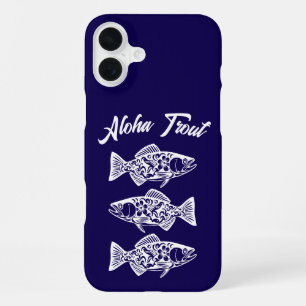 Coque iPhone 16 Plus Aloha Trout-Blue Hawaiian