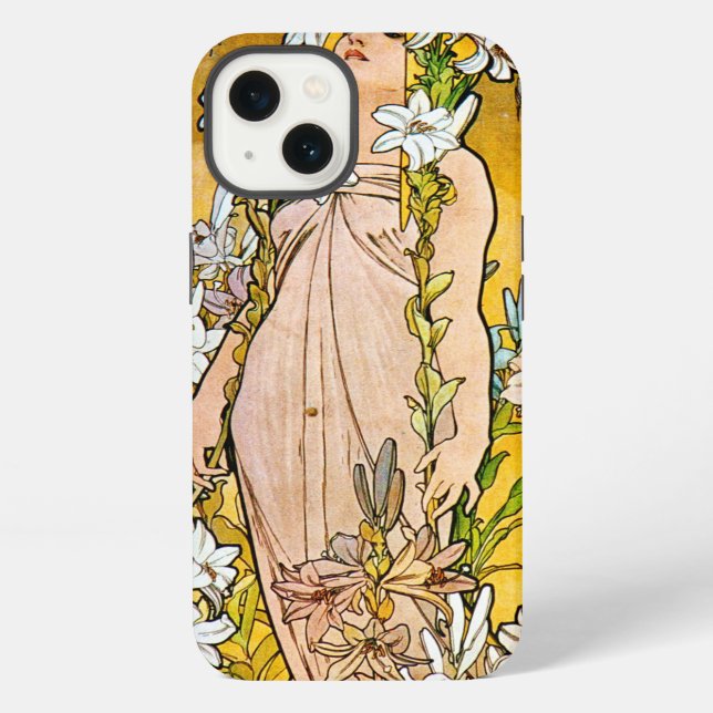 Coque iPhone Alphonse Mucha (Verso)