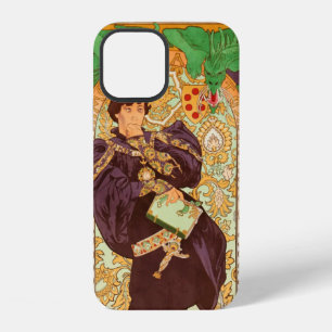 Coque iPhone 12 Alphonse Mucha Prince et Dragon