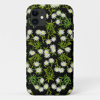 Coque iphone alpin de fleurs d'edelweiss suisse