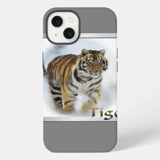 Coque iPhone Amateurs de tigres (Verso)