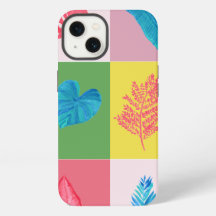 Ambiance élégante Pink Aquarelle Motif Floral Coqu