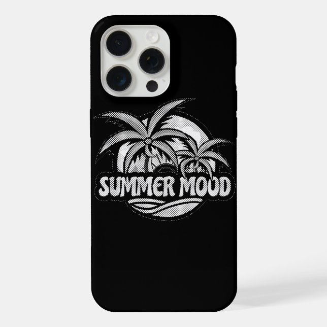 Coque iPhone Ambiance estivale (Verso)